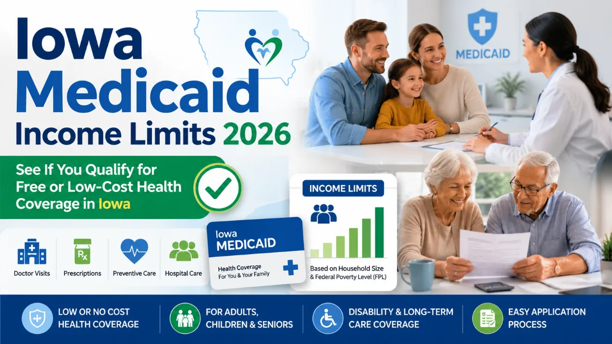 Medicaid income limits in Iowa