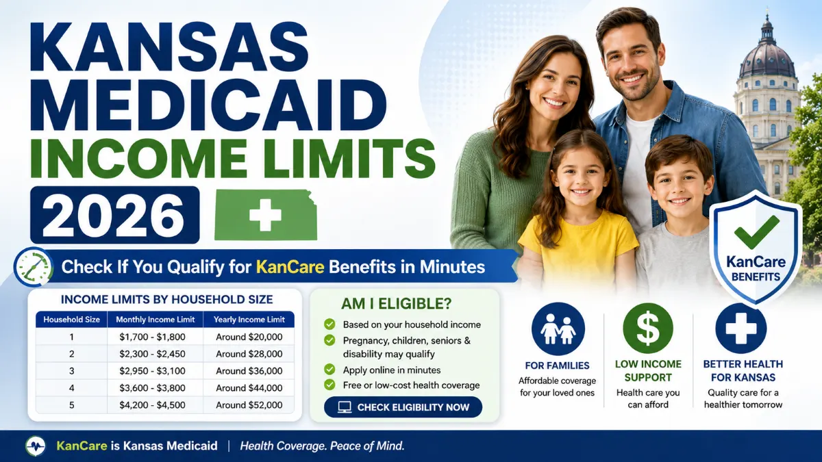 Medicaid income limits in Kansas