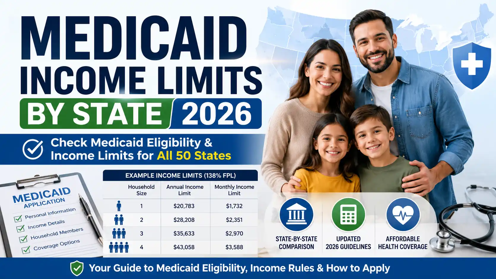 Income limits medicaid 2026