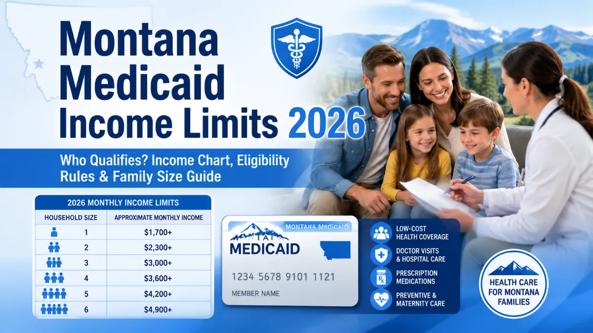 Medicaid income limits in Montana