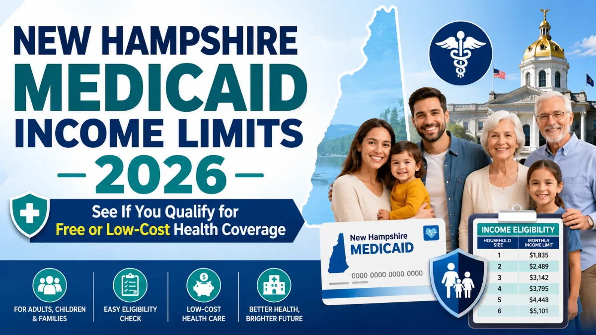 Medicaid income limits in New Hampshire