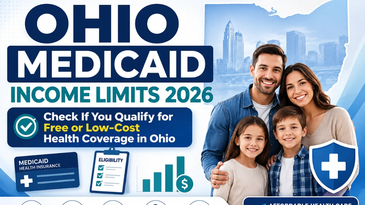 Medicaid income limits in Ohio