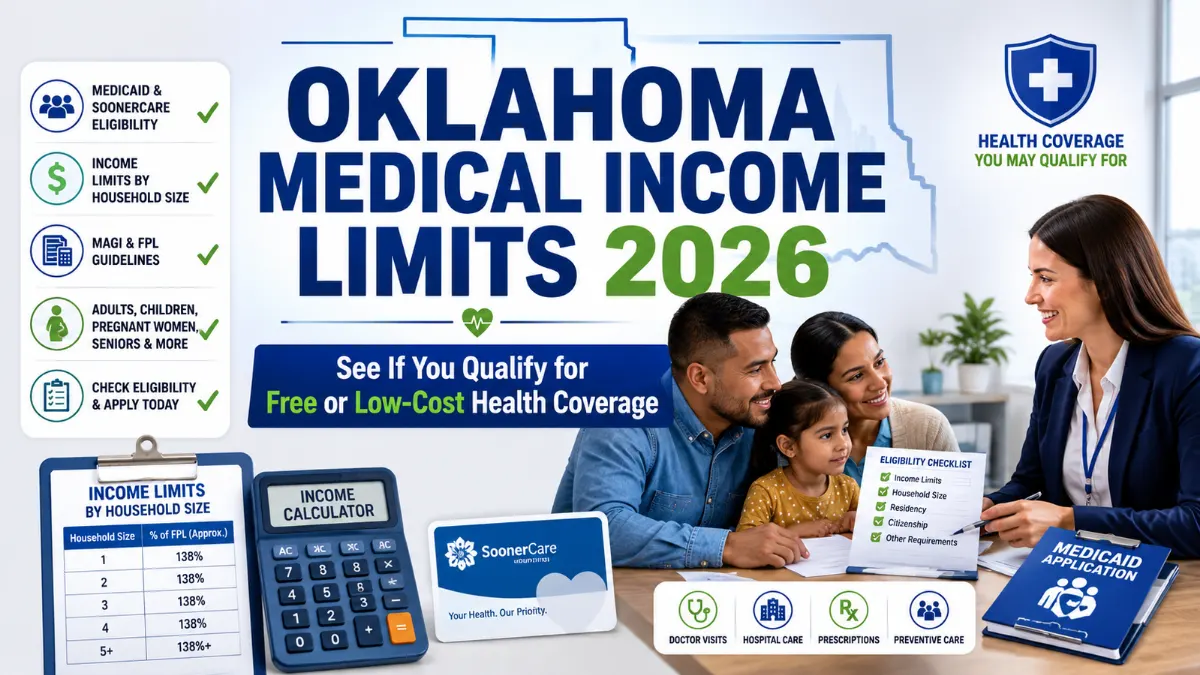 Medicaid income limits in Oklahoma