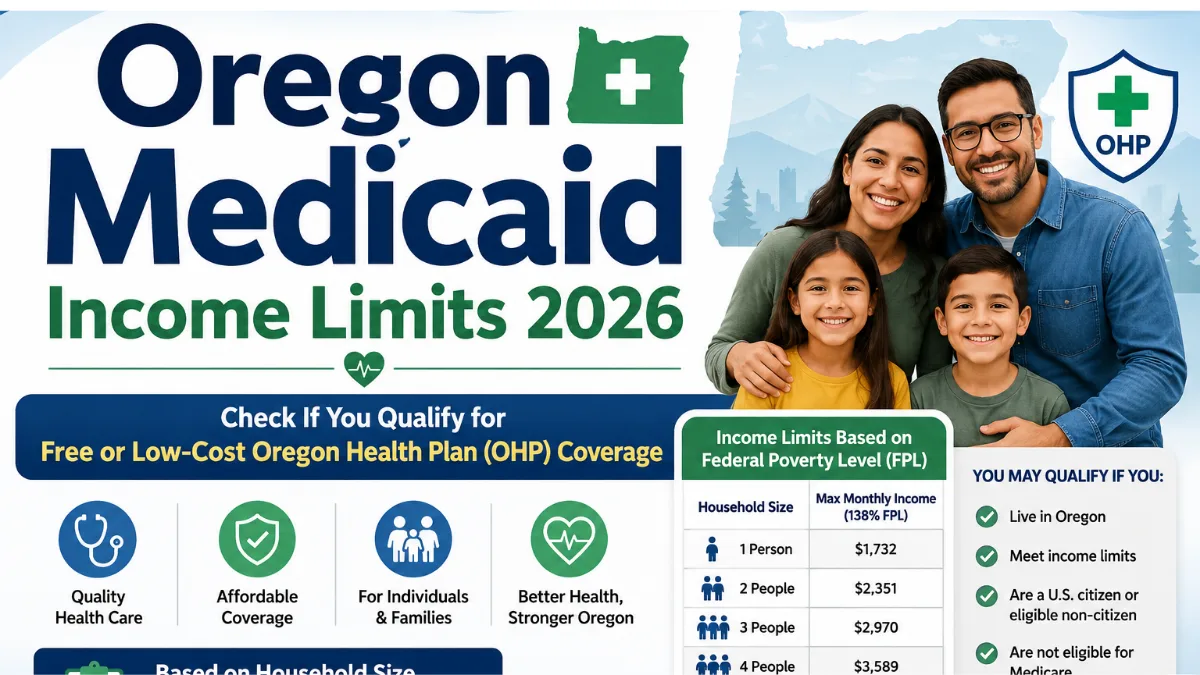 Medicaid income limits Oregon