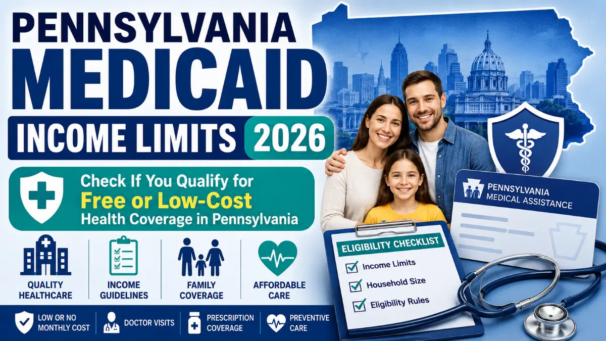 Medicaid income limits in Pennsylvania