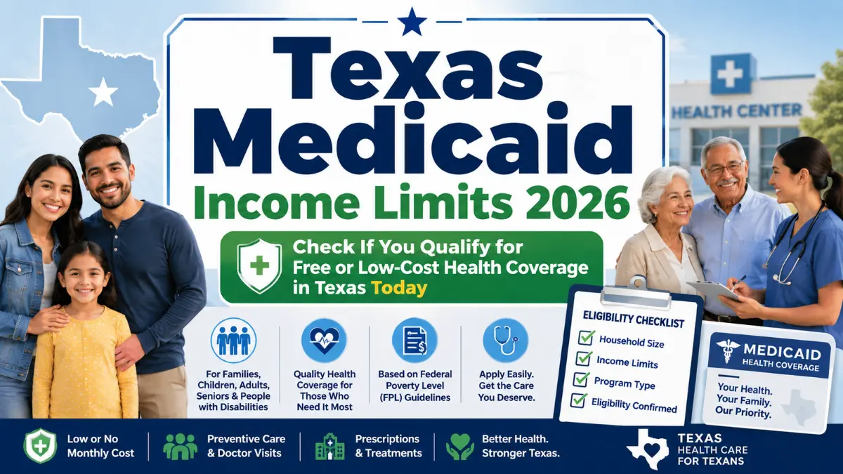 Medicaid income limits in Texas