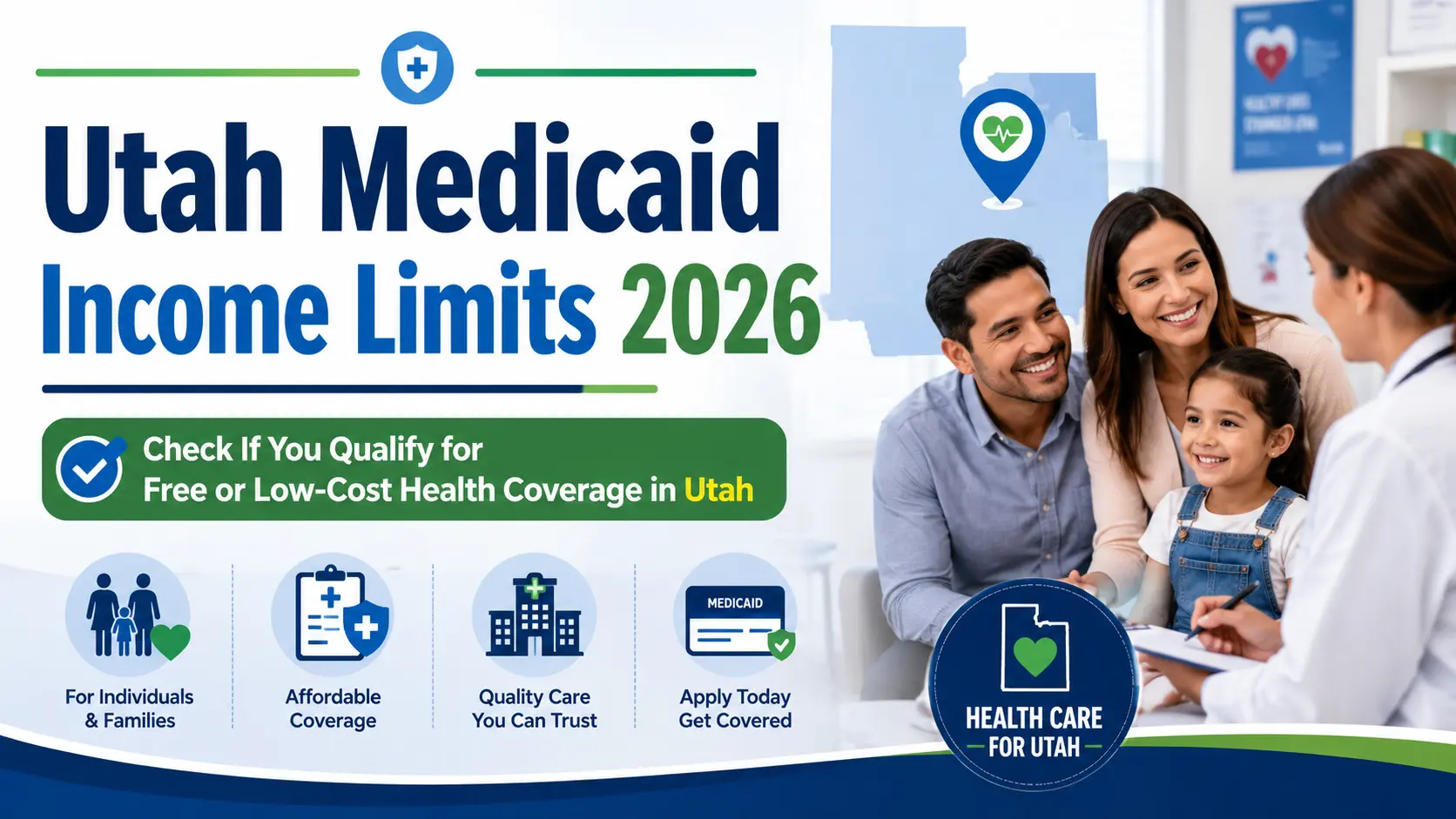 Medicaid income limits in Utah