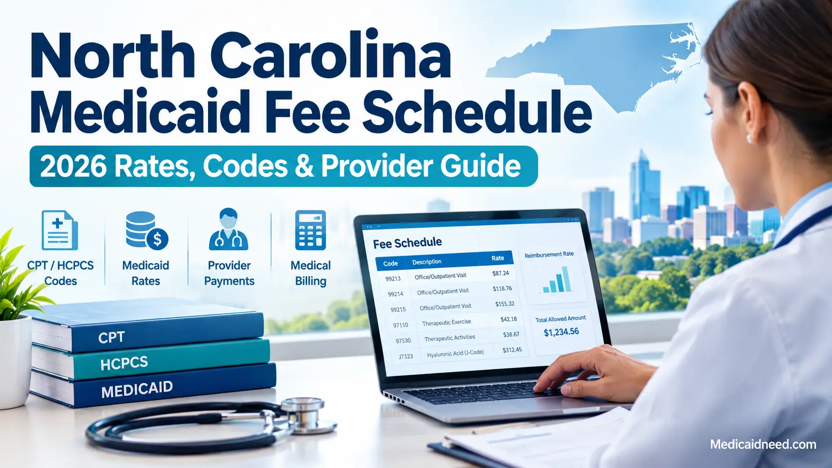 Medicaid Fee Schedule for North Carolina